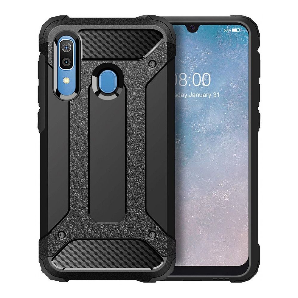Husa Armor pentru Samsung A40 Negru