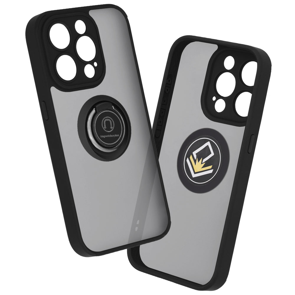 Techsuit - Glinth - iPhone 15 Pro - Black