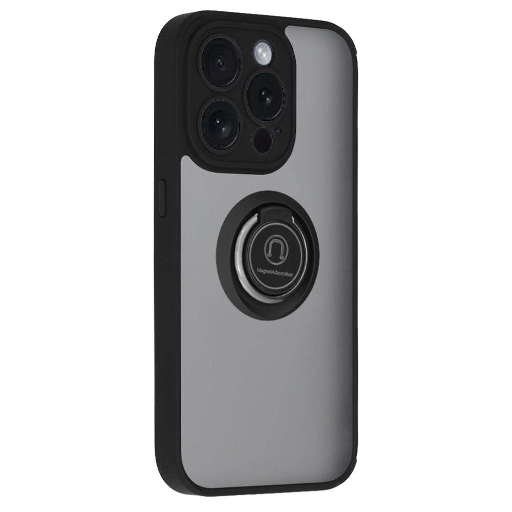 Techsuit - Glinth - iPhone 15 Pro - Black