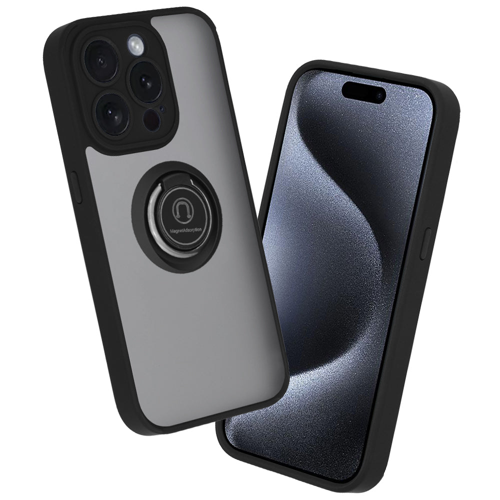 Techsuit - Glinth - iPhone 15 Pro - Black