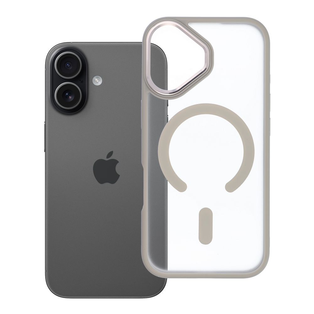 Husa mat Mag pentru iPhone 17 Compatible cu Magsafe Titanium