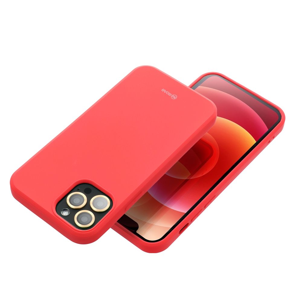 Husa Roar ALL DAY Colorful Jelly pentru iPhone 18 Pro / 17 Pro Peach Roz