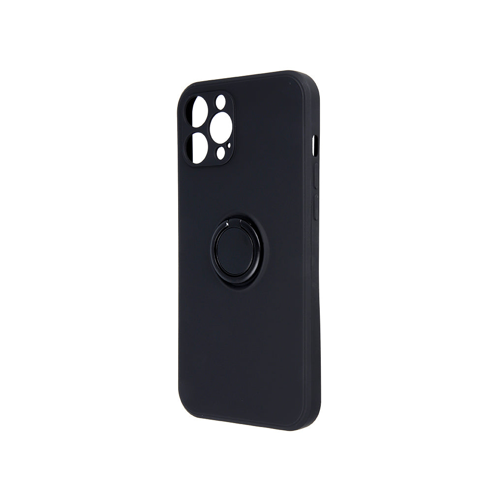Husa Finger Grip pentru Xiaomi Redmi Note 14 Pro 5G (Global) Negru