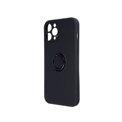 Husa Finger Grip pentru Samsung Galaxy S25 Edge Negru