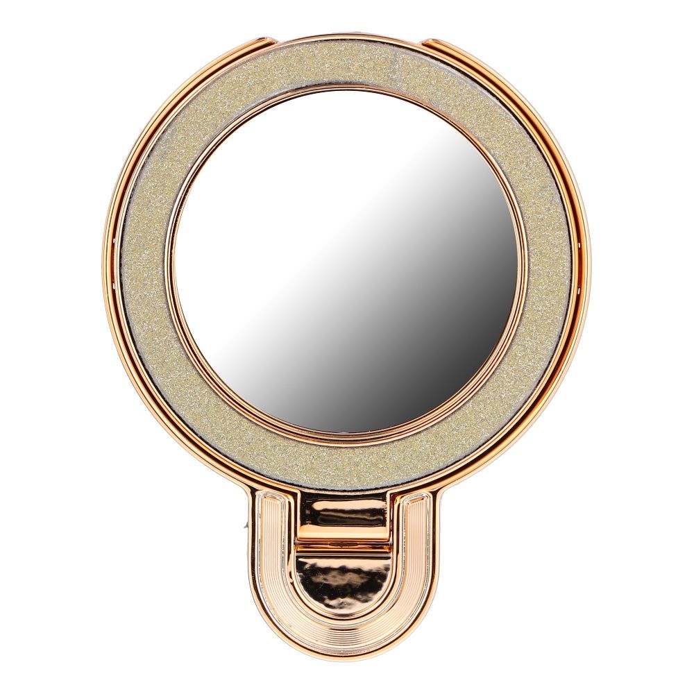 Suport auto Phone Stand Circle Mirror - Stick-on - Auriu