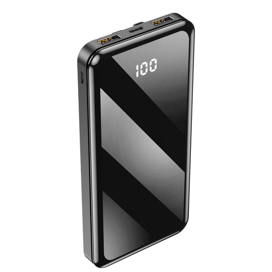 Forever power bank TB-411 ALLin1 10000 mAh with cables USB-C + Lightning + microUSB negru