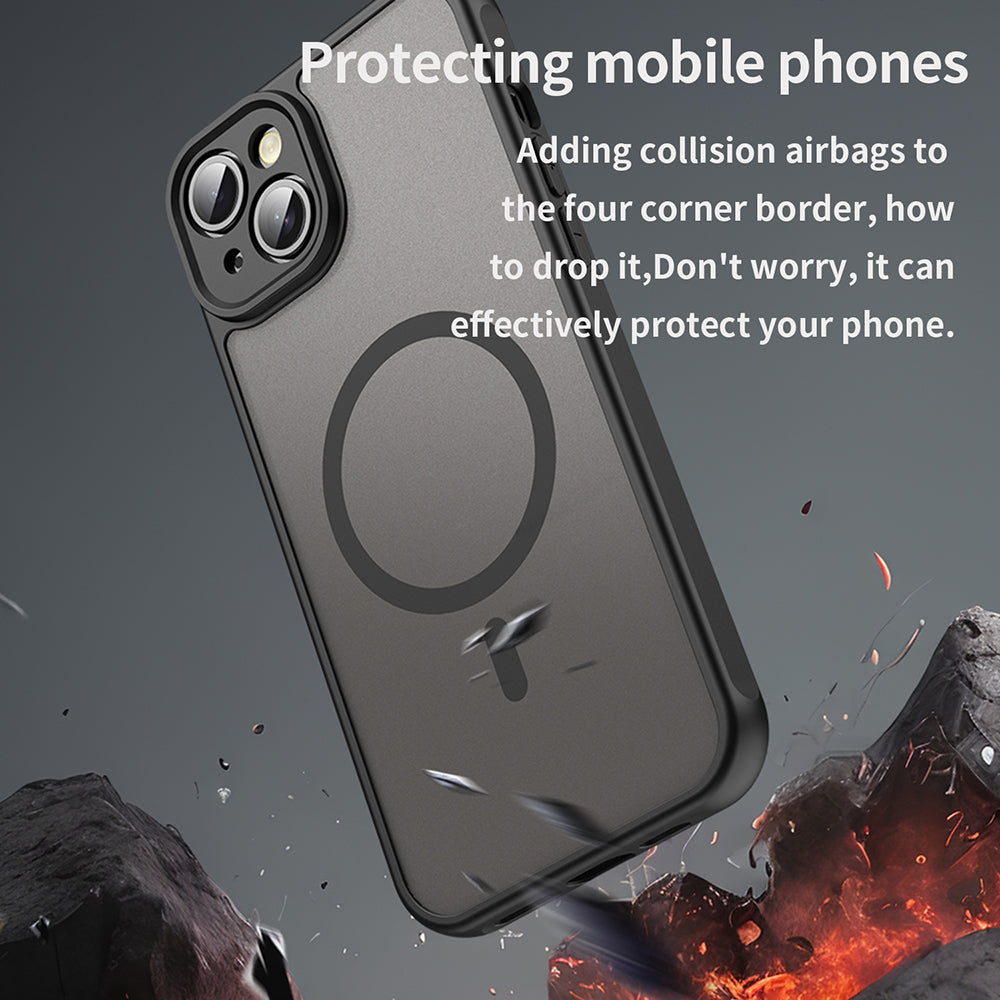 Techsuit - HaloFrost II MagSafe - iPhone 14 - Black