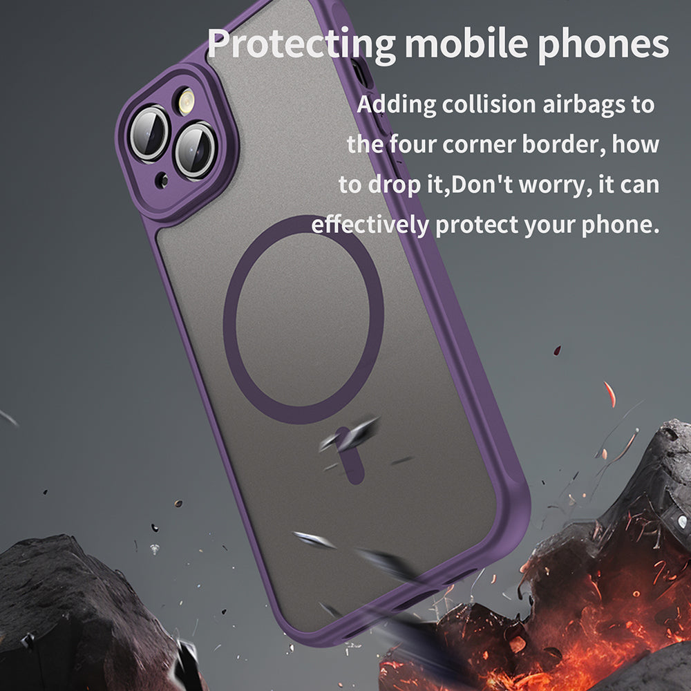 Techsuit - HaloFrost II MagSafe - iPhone 14 - Purple