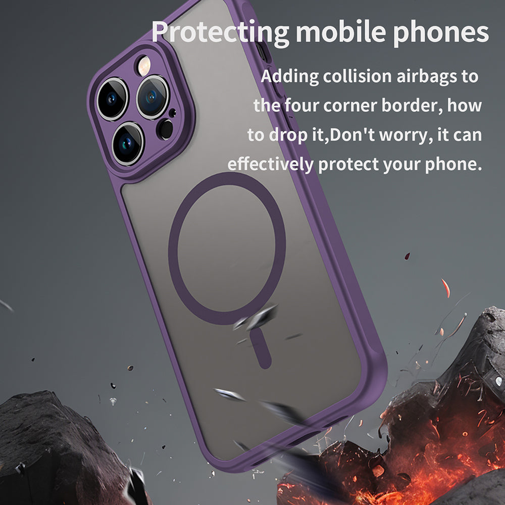 Techsuit - HaloFrost II MagSafe - iPhone 14 Pro - Purple