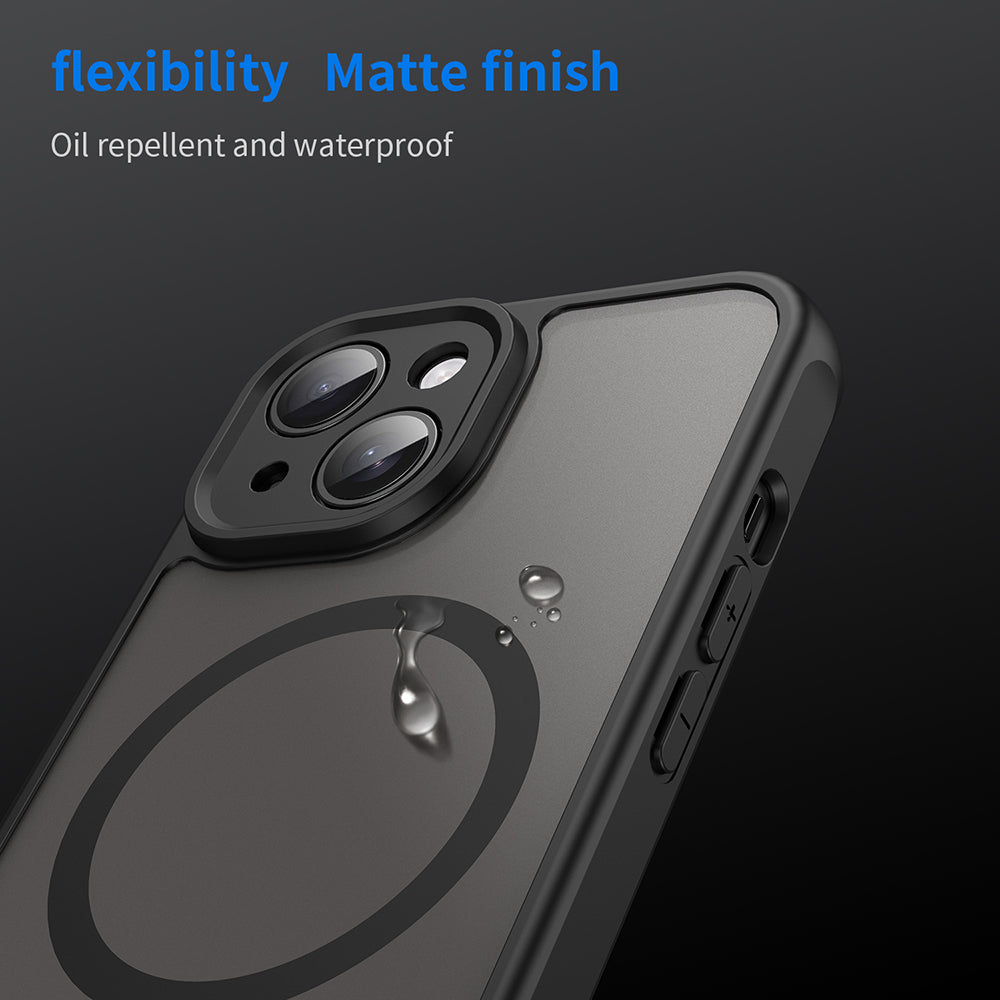Techsuit - HaloFrost II MagSafe - iPhone 15 - Black