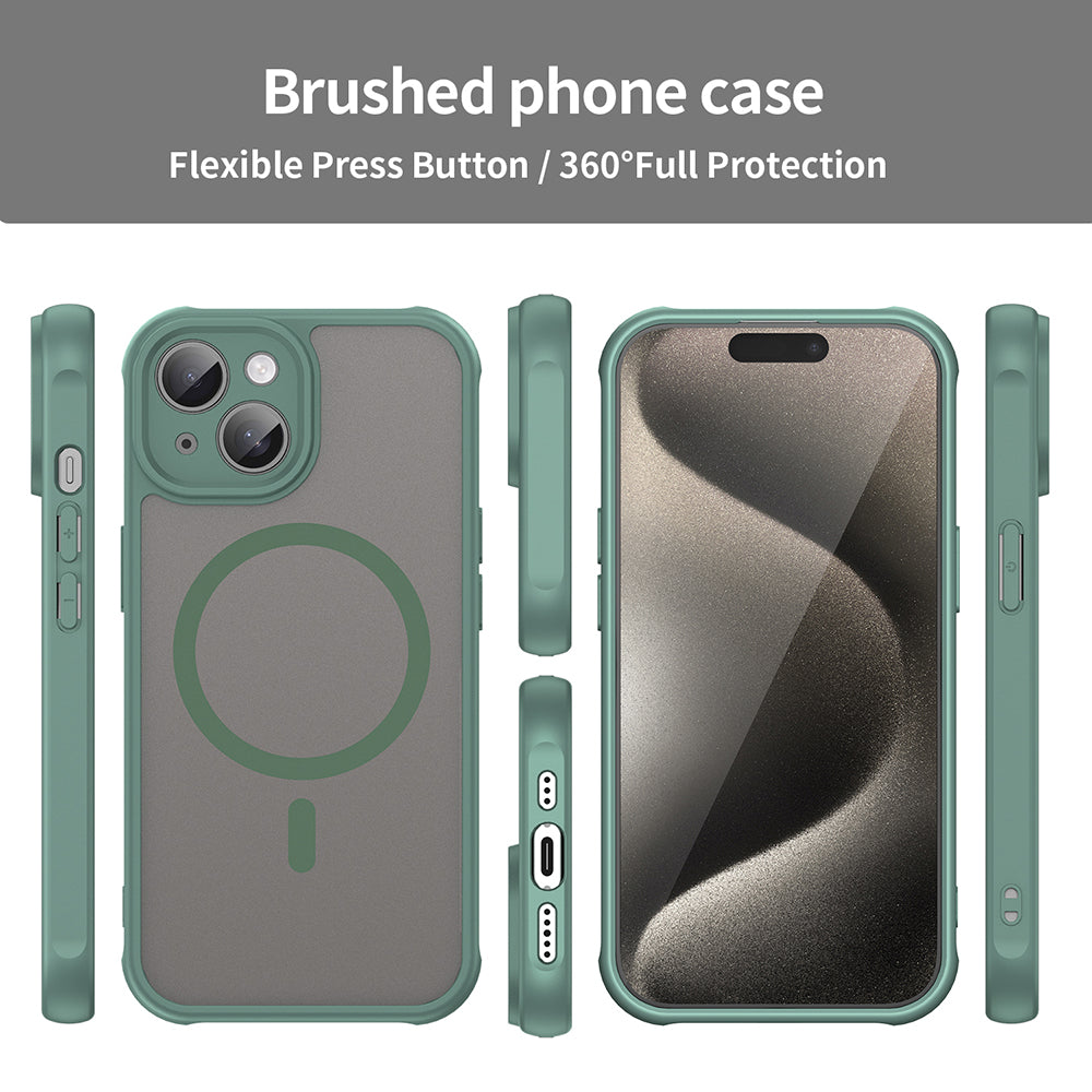 Techsuit - HaloFrost II MagSafe - iPhone 15 - Green