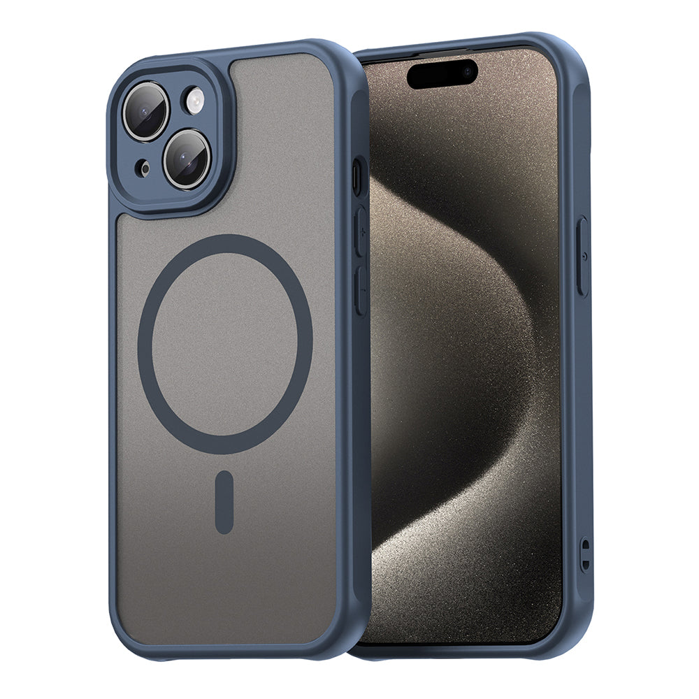 Techsuit - HaloFrost II MagSafe - iPhone 15 - Navy Blue