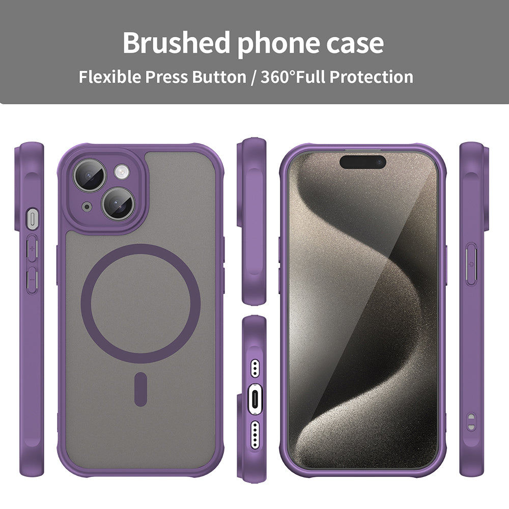Techsuit - HaloFrost II MagSafe - iPhone 15 - Purple