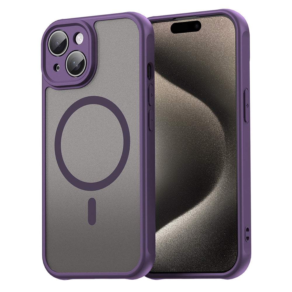 Techsuit - HaloFrost II MagSafe - iPhone 15 Plus - Purple
