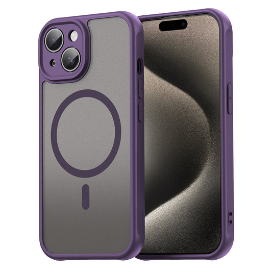 Techsuit - HaloFrost II MagSafe - iPhone 15 Plus - Purple