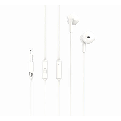 Casti XO Wired Ep39 Jack 3,5mm Alb