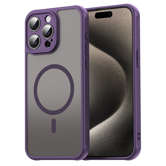 Techsuit - HaloFrost II MagSafe - iPhone 15 Pro - Purple