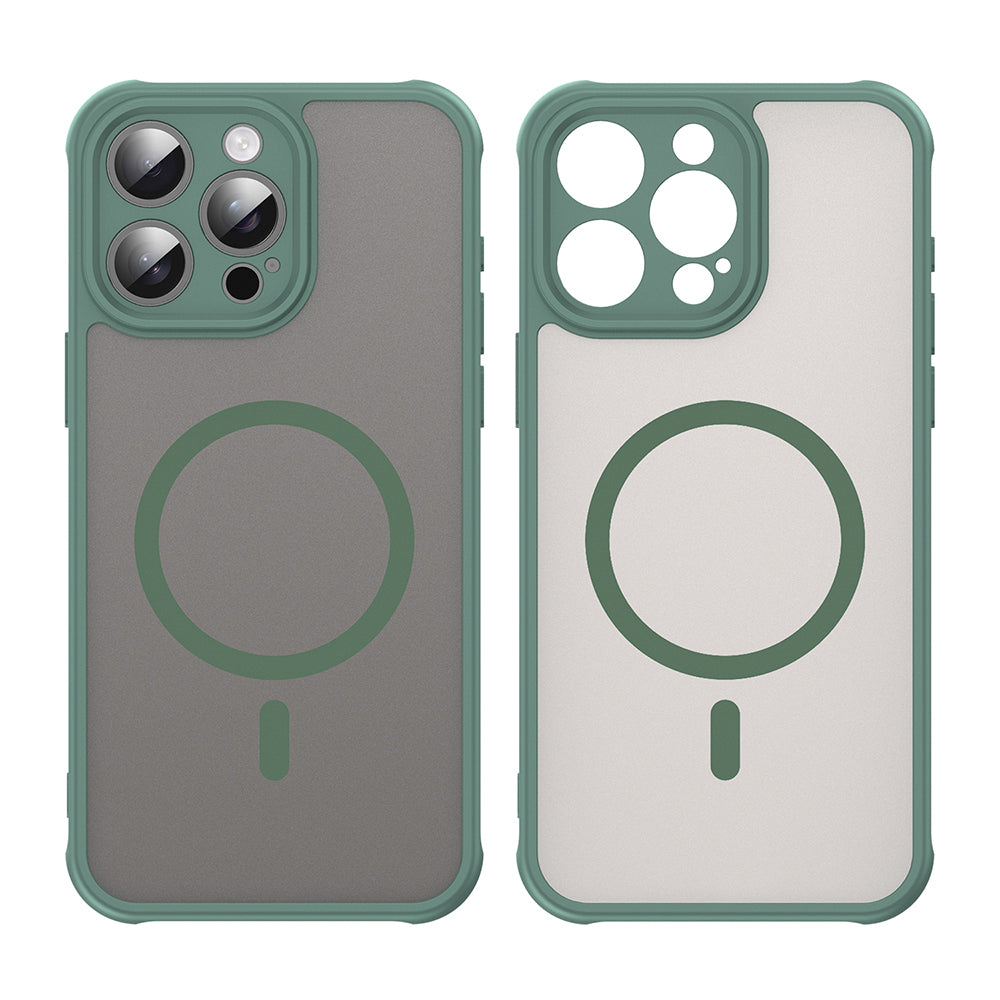 Techsuit - HaloFrost II MagSafe - iPhone 15 Pro Max - Green