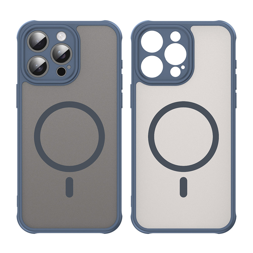 Techsuit - HaloFrost II MagSafe - iPhone 15 Pro Max - Navy Blue