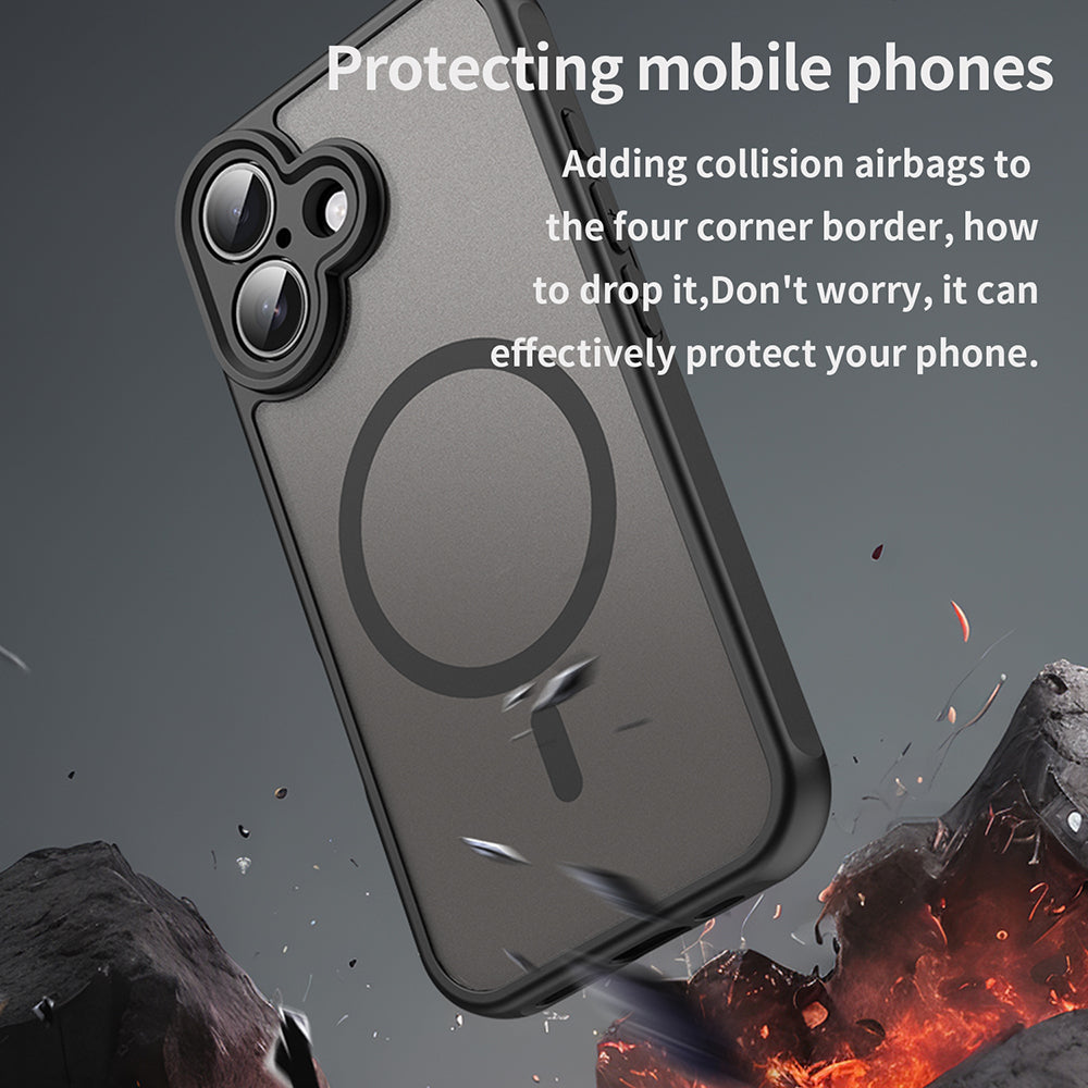 Techsuit - HaloFrost II MagSafe - iPhone 16 - Black