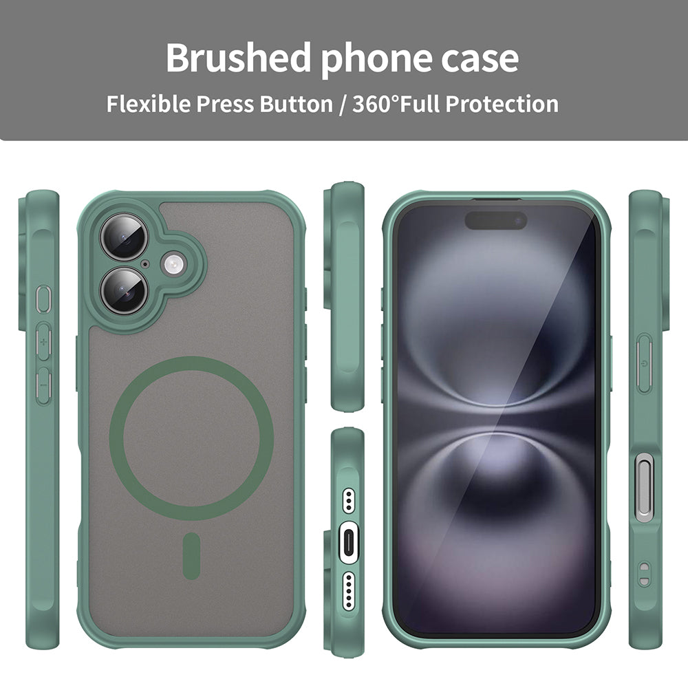 Techsuit - HaloFrost II MagSafe - iPhone 16 - Green