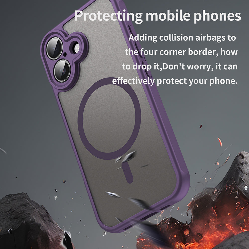 Techsuit - HaloFrost II MagSafe - iPhone 16 - Purple