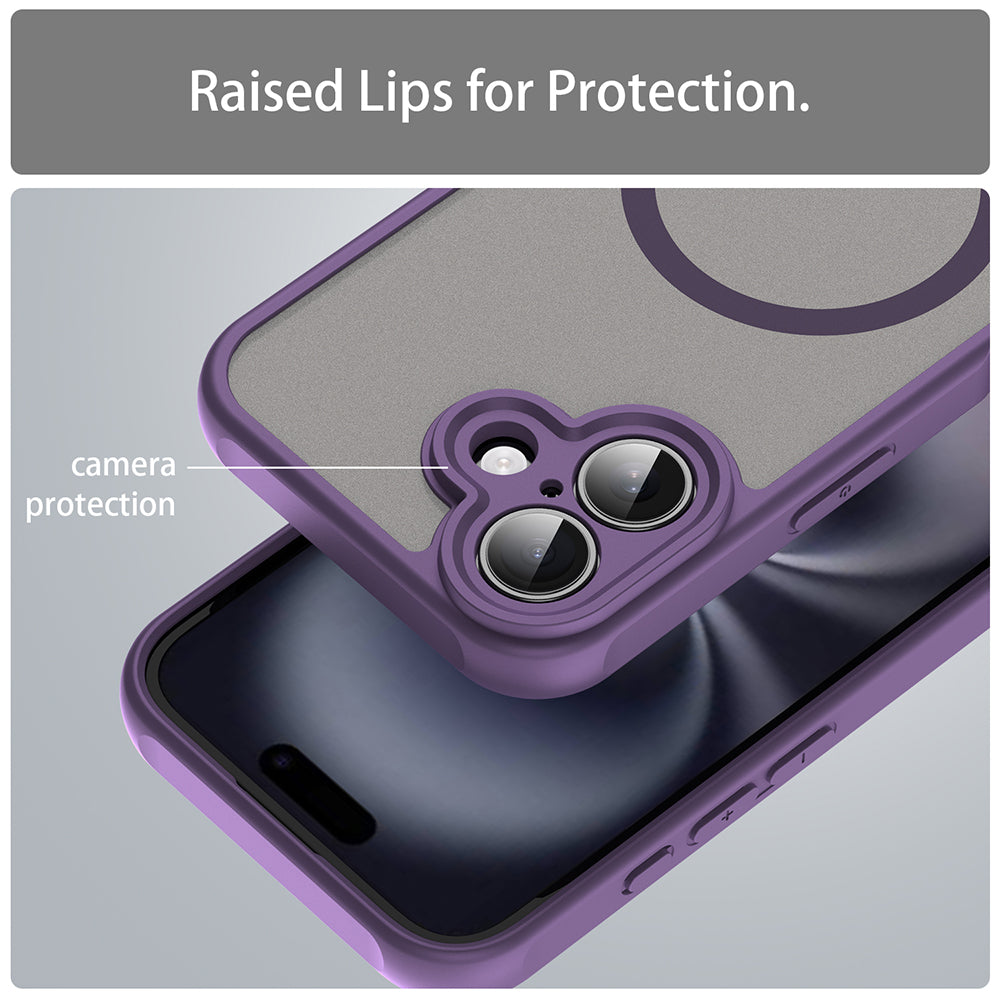 Techsuit - HaloFrost II MagSafe - iPhone 16 - Purple