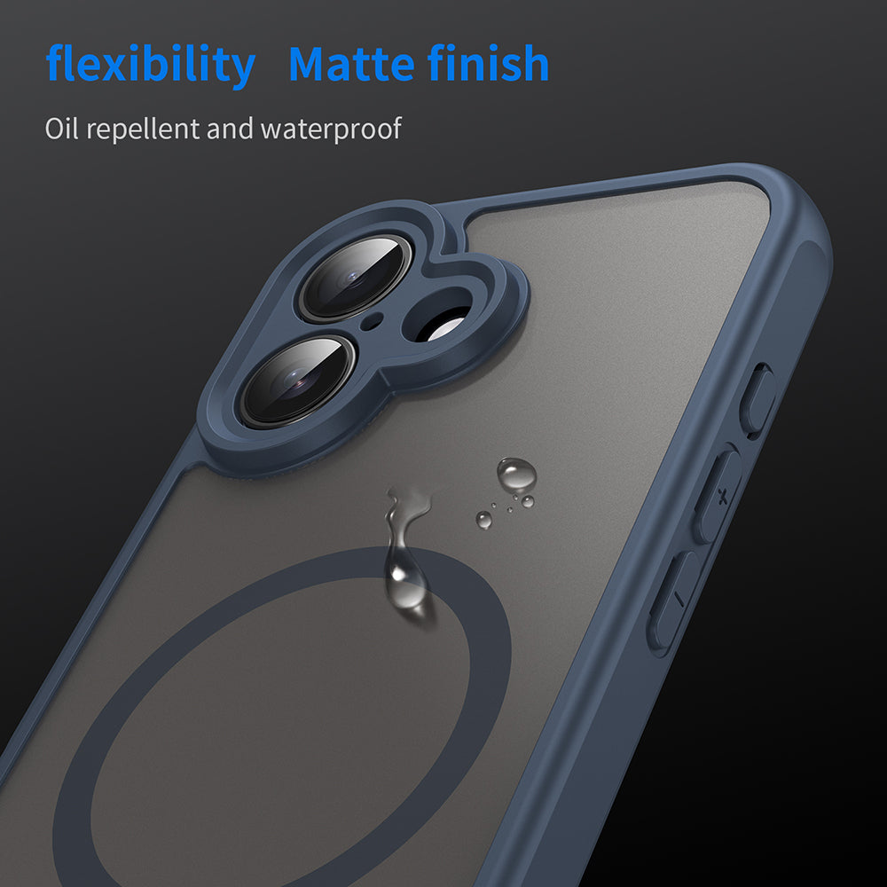 Techsuit - HaloFrost II MagSafe - iPhone 16 Plus - Navy Blue