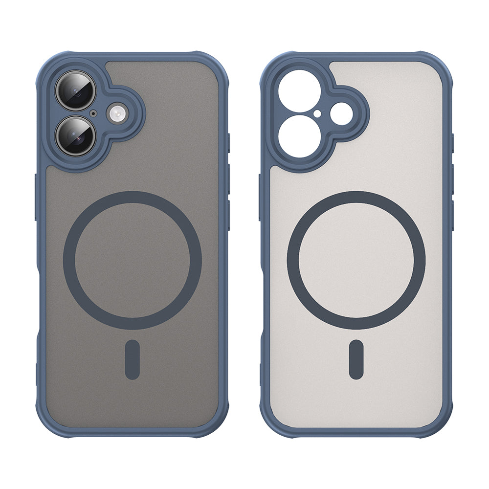 Techsuit - HaloFrost II MagSafe - iPhone 16 Plus - Navy Blue