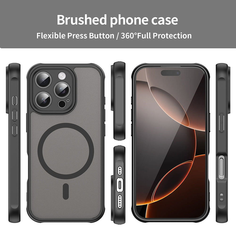 Techsuit - HaloFrost II MagSafe - iPhone 16 Pro - Black