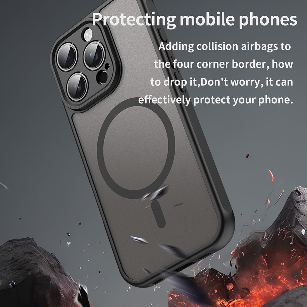 Techsuit - HaloFrost II MagSafe - iPhone 16 Pro - Black