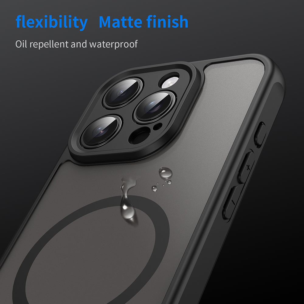 Techsuit - HaloFrost II MagSafe - iPhone 16 Pro - Black