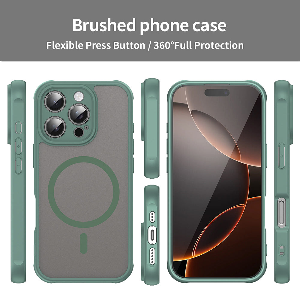 Techsuit - HaloFrost II MagSafe - iPhone 16 Pro - Green