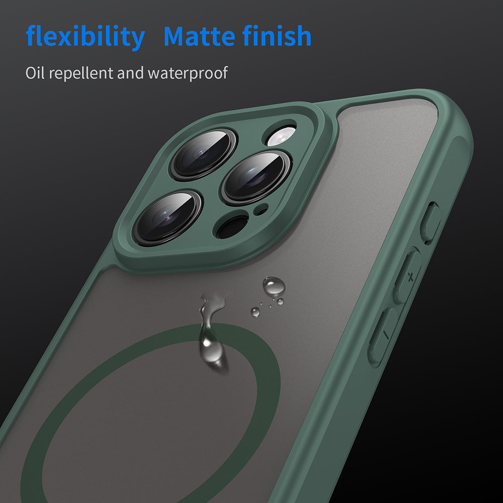 Techsuit - HaloFrost II MagSafe - iPhone 16 Pro - Green