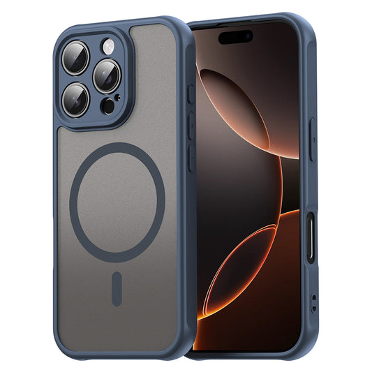 Techsuit - HaloFrost II MagSafe - iPhone 16 Pro - Navy Blue