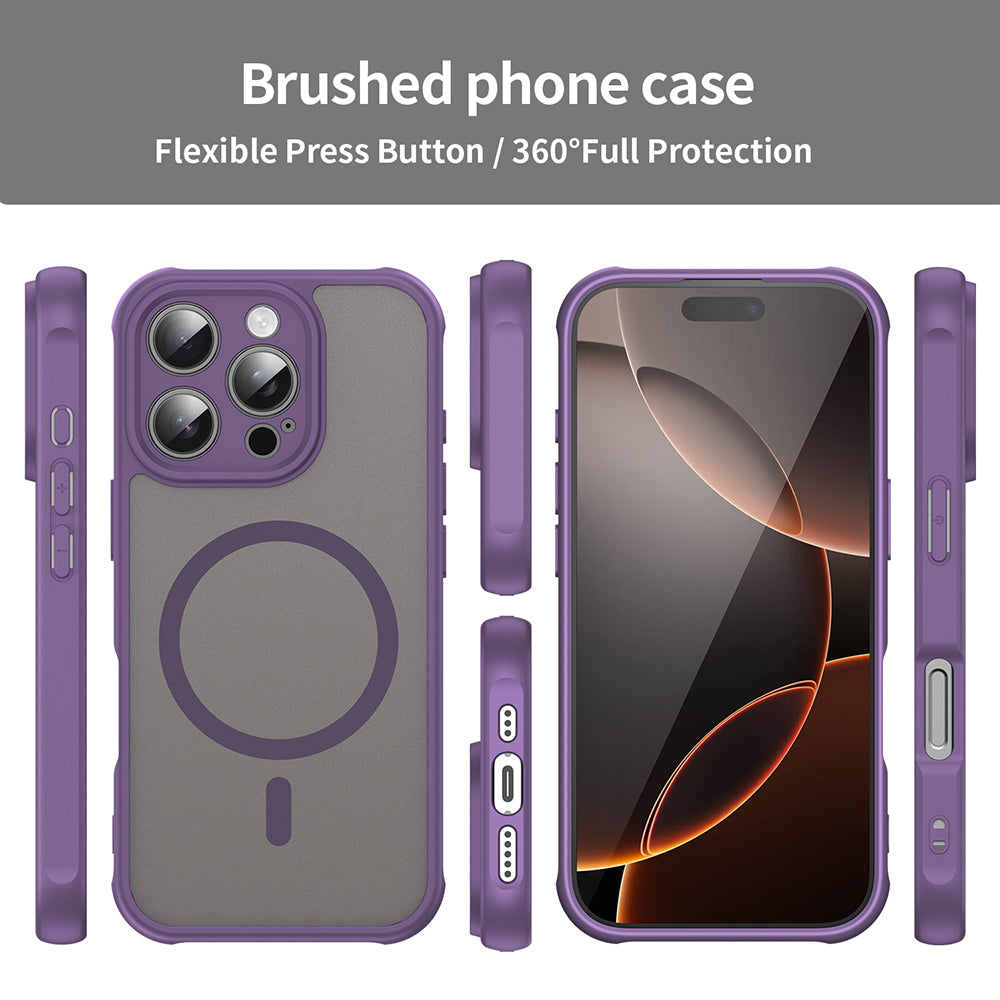 Techsuit - HaloFrost II MagSafe - iPhone 16 Pro - Purple