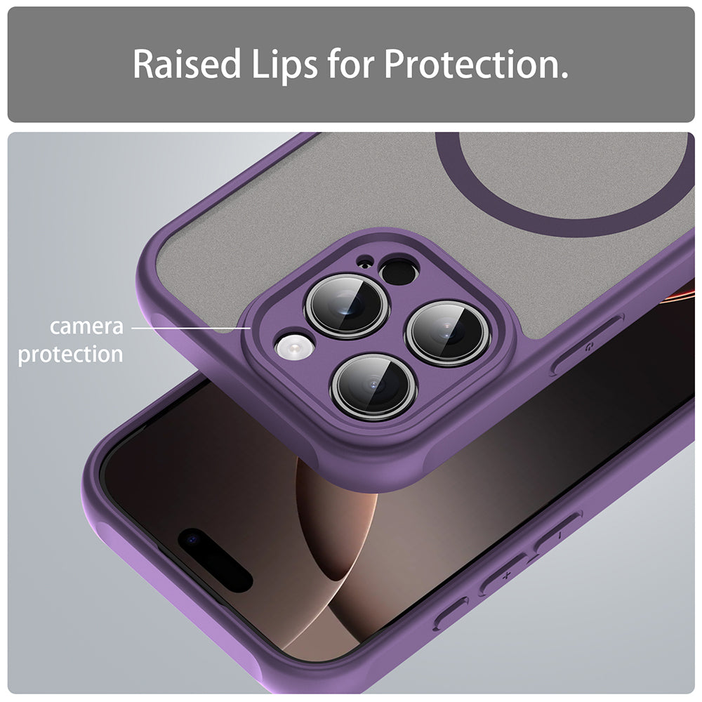 Techsuit - HaloFrost II MagSafe - iPhone 16 Pro - Purple