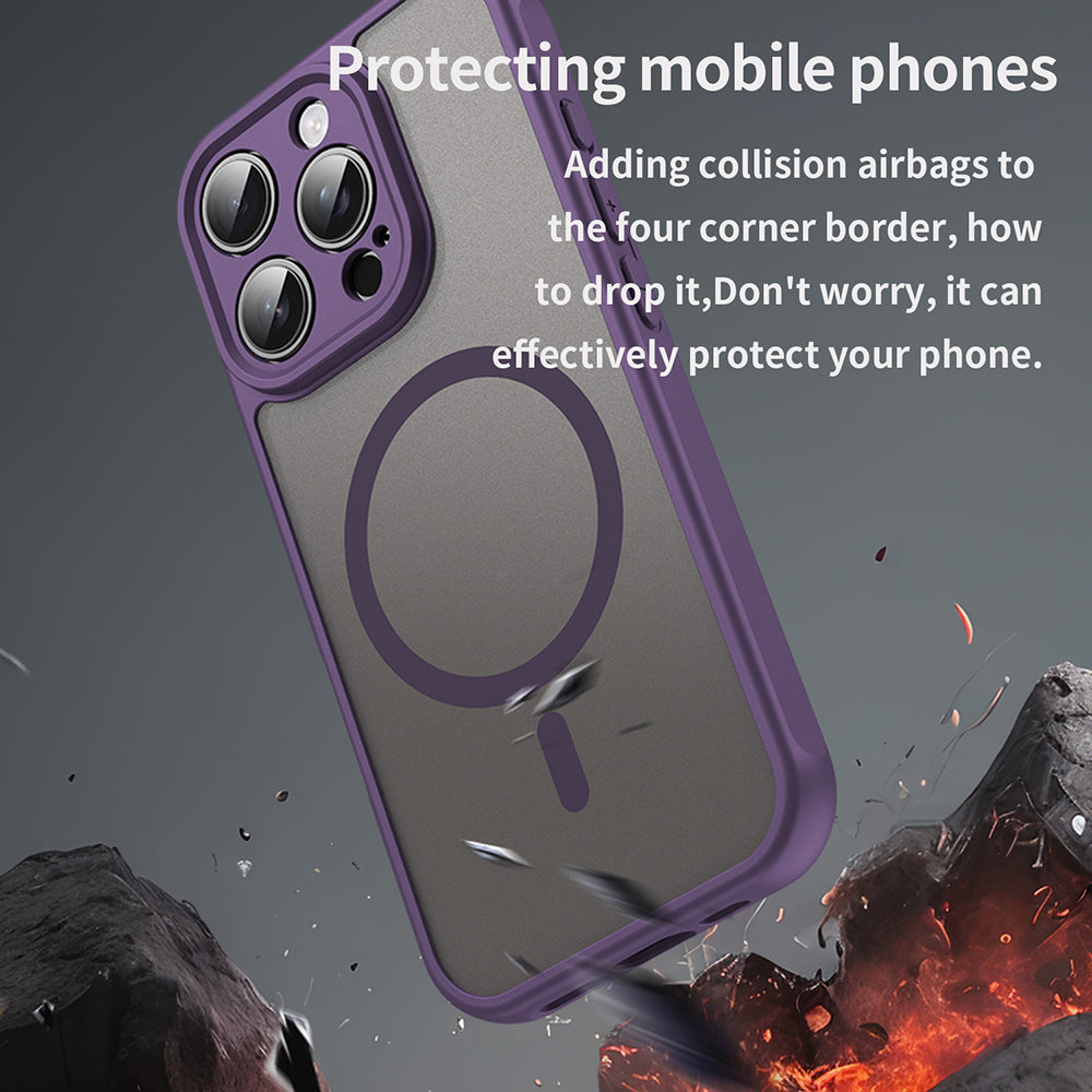 Techsuit - HaloFrost II MagSafe - iPhone 16 Pro - Purple