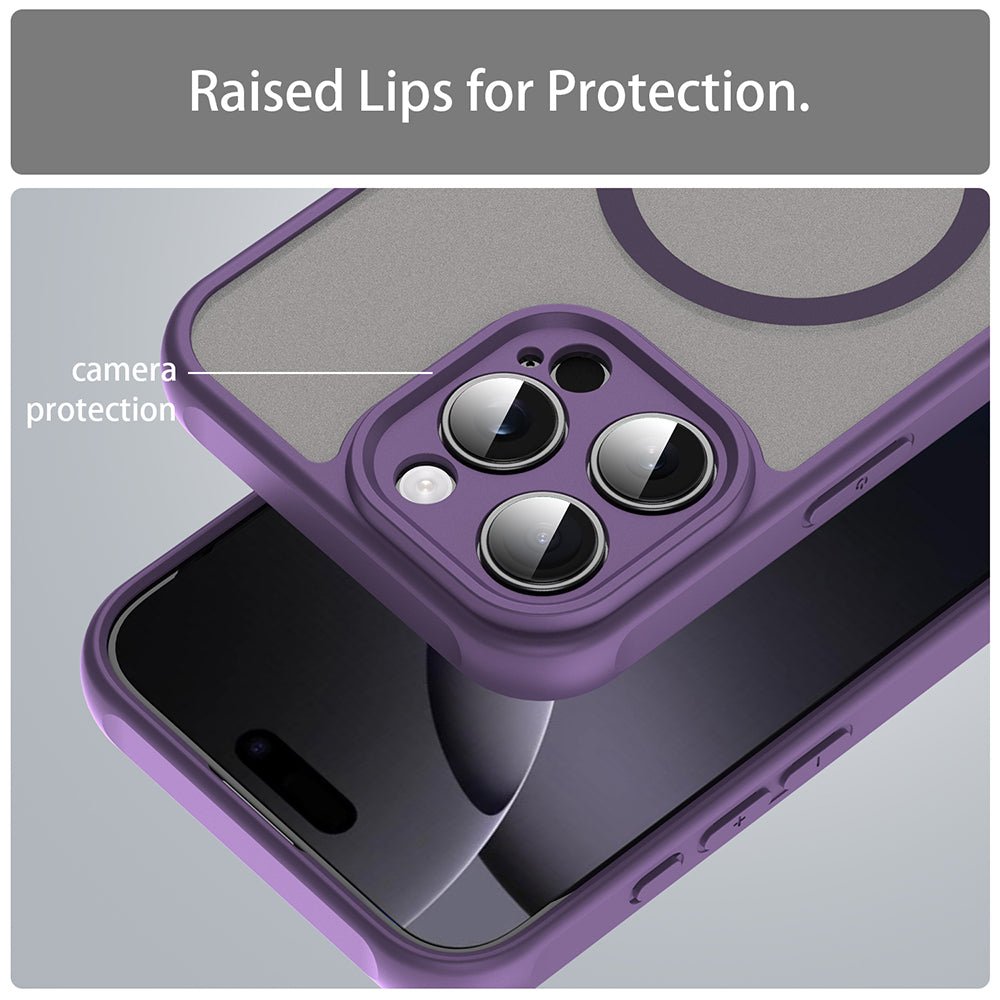 Techsuit - HaloFrost II MagSafe - iPhone 16 Pro Max - Purple