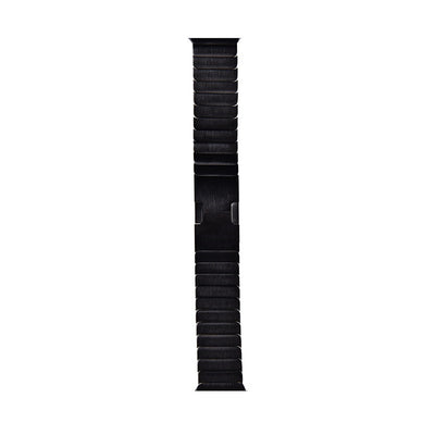 Curea Devia Elegant Link Bracelet pentru Apple Watch 49mm/ 46mm/ 45mm/ 44mm Space Negru
