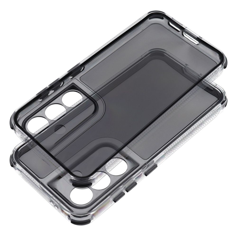 Husa Matrix Transparent pentru Samsung S24 FE Negru