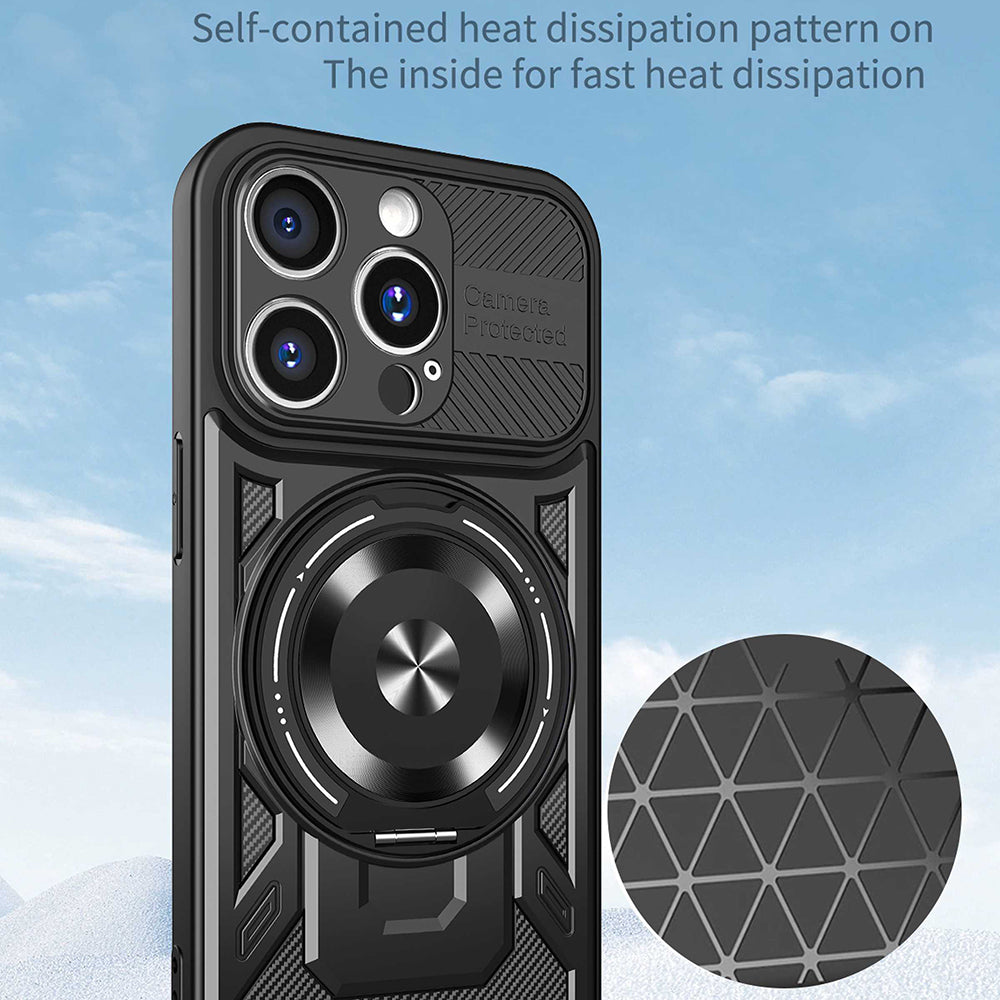 Techsuit - RuggedCam - iPhone 15 Pro - Gray