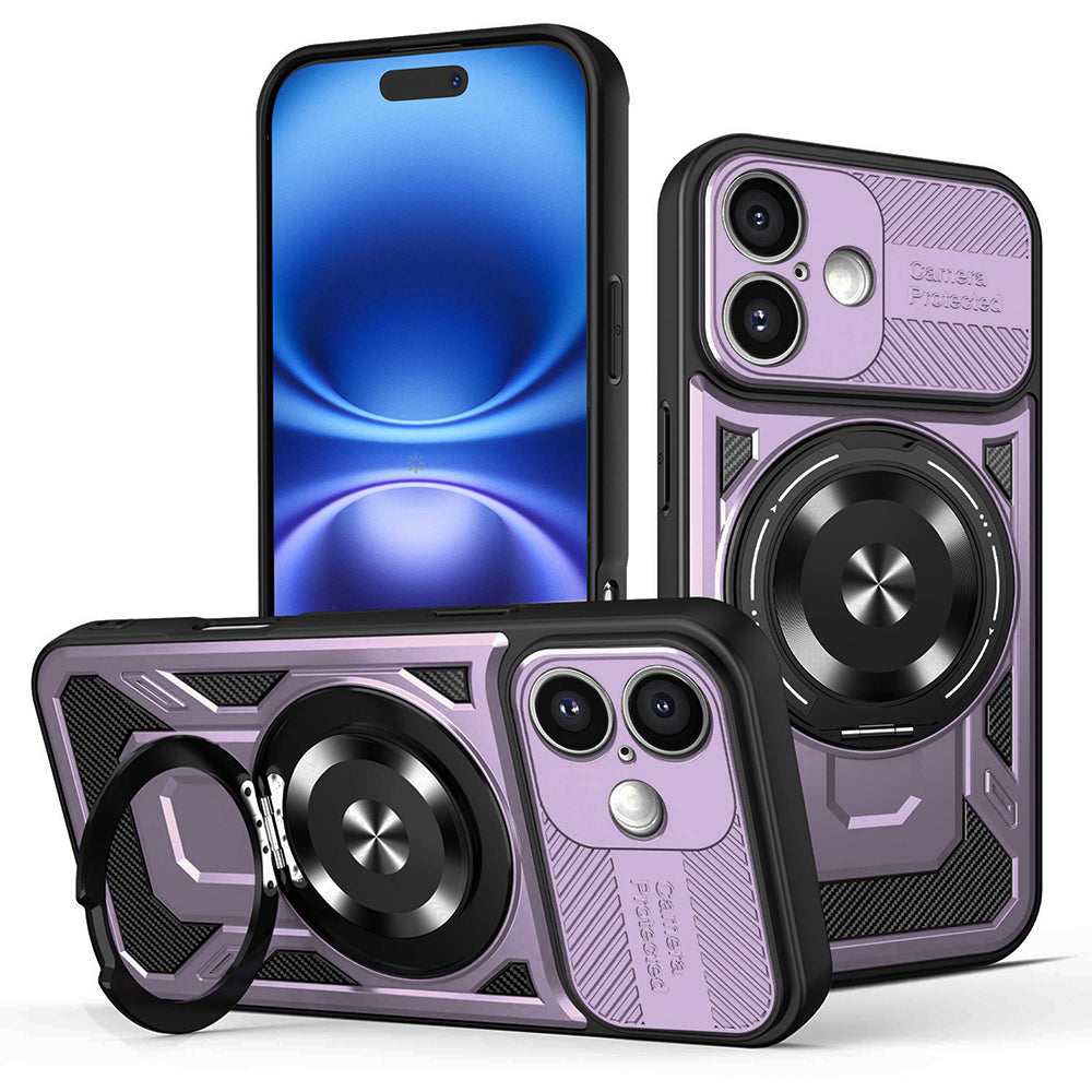 Techsuit - RuggedCam - iPhone 16 - Purple