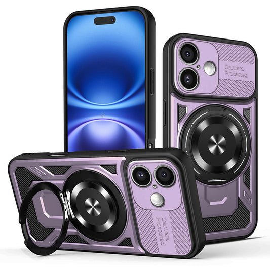Techsuit - RuggedCam - iPhone 16 - Purple