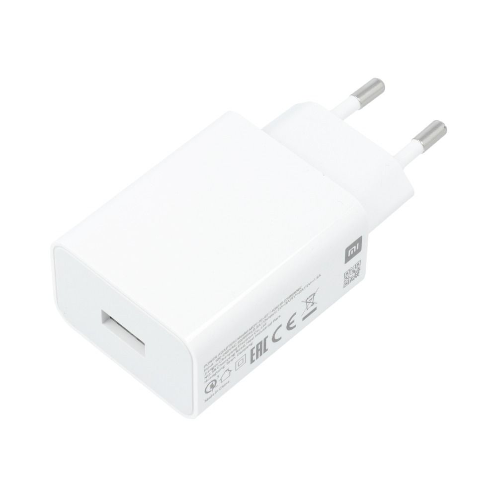 Incarcator Xiaomi Original USB A Qc3.0 3A 22,5W Alb