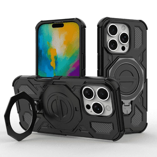 Techsuit - Carbon Shield PRO - iPhone 16 Pro - Black