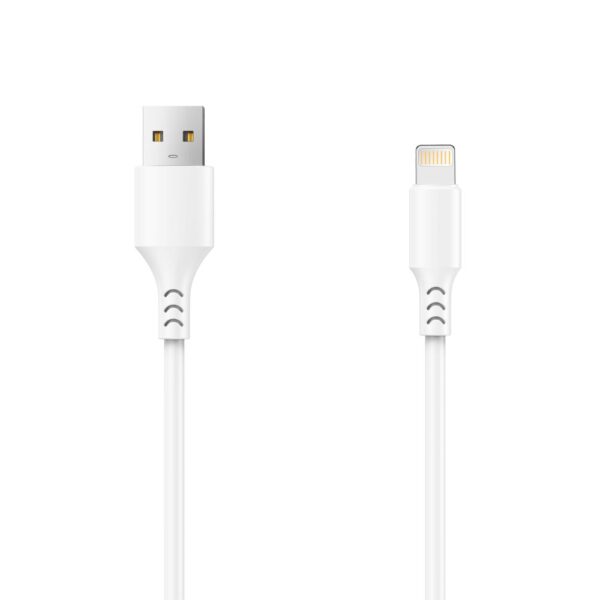 Setty cablu USB - Lightning 3,0 m 2A Alb NEW
