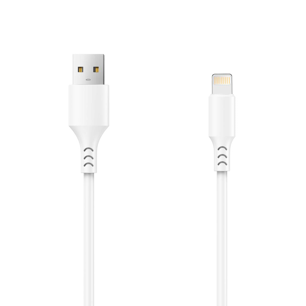 Setty cablu USB - Lightning 3,0 m 2A Alb NEW