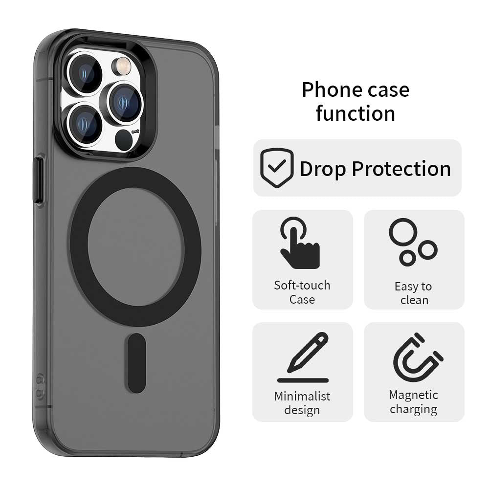 Techsuit - CandyCase MagSafe - iPhone 14 Pro Max - Black