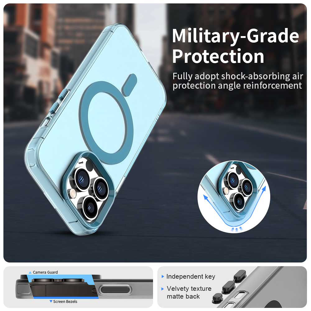 Techsuit - CandyCase MagSafe - iPhone 14 Pro - Blue